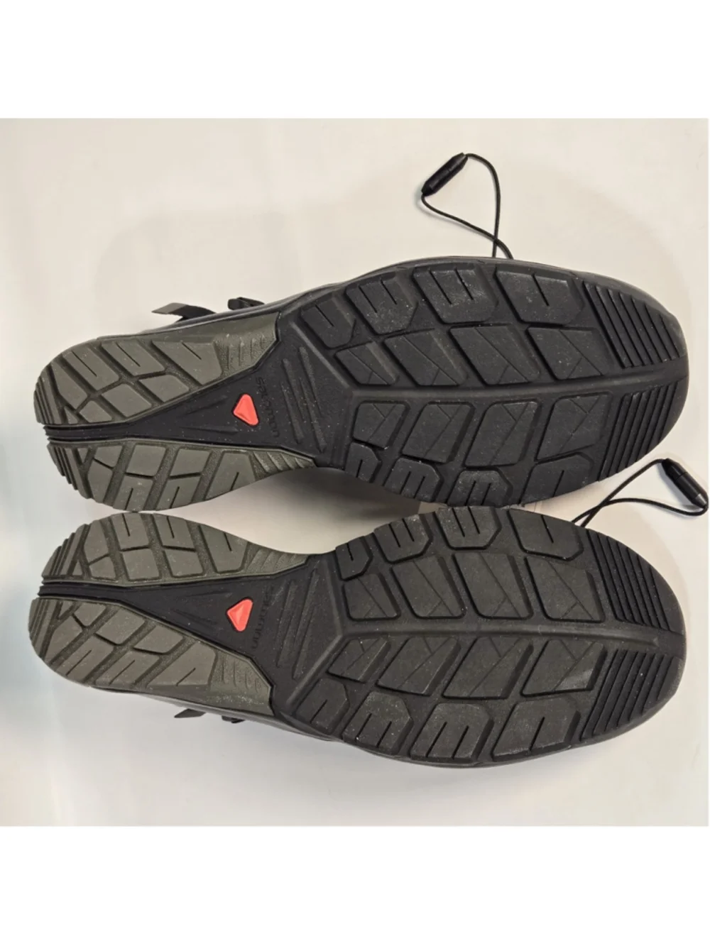Salomon Techamphibian 4 Water Shoes Men's 10 Black Gray Quicklace Trail Hiking